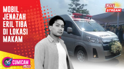 LIVE! Eril Tiba di Pemakaman, Kapolres Polres Kabupaten Bandung Amankan Proses Pemakaman