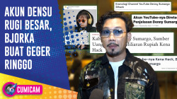 Curhat Denny Sumargo Soal Akun Youtube yang Diretas, Ringgo Langsung Dibuat Geger Hacker Bjorka