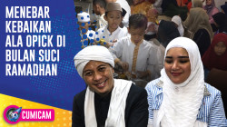 Penuh Berkah, Opick Dan Juga Bebi Silvana Rayakan Ramadhan Dengan Undang 300 Kaum Dhuafa