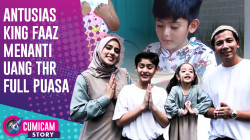 Sony Septian – Fairuz A Rafiq Siapkan THR Untuk Anak Di Malam Takbiran, Begini Antusias King Faaz