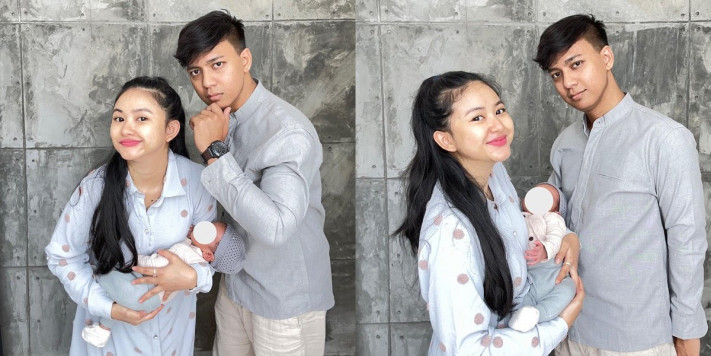 Alasan Adinda Azani Belum Perlihatkan Wajah Anak ke Sosial Media