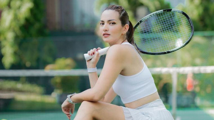 Menang di Lagi Lagi Tenis, Janji Manis Nia Ramadhani untuk Anak-anaknya