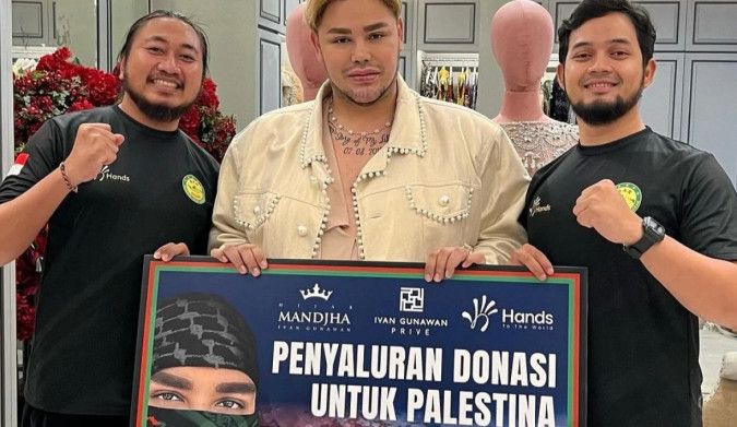 Mulia! Ivan Gunawan Kirim Bantuan 6 Kontainer ke Palestina