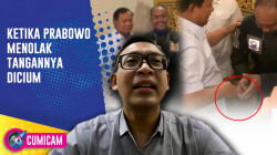 Prabowo Menolak Tangannya Dicium, Begini Komentar Pembaca Ekspresi | CUMICAM
