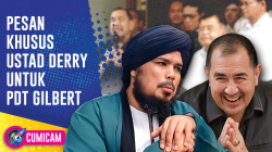 Reaksi Ustad Derry Sulaiman Tanggapi Perlakuan Pendeta Gilbert Lumoindong | CUMICAM