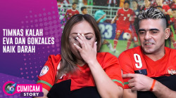 Tensi Gonzales dan Eva Naik Usai Nonton Laga Timnas U-23 | CUMISTORY