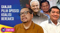Ganjar Pilih Jadi Oposisi, Begini Tanggapan Muhammad Qodari | CUMICAM