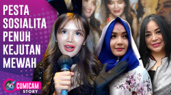 Keseruan Roro Fitria di Acara Glamour Party Reyfha Sosialita Banjir Kejutan | CUMISTORY