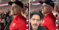 Cristian Gonzales Nonton Pertandingan Timnas di Tribun, Ibnu Jamil Protes PSSI