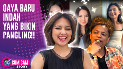 Pesona Indah Permatasari Usai Rubah Gaya Rambut, Reaksi Arie Keriting Jadi Sorotan | CUMISTORY