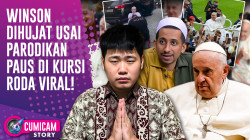 Heboh! Aksi Winson Reynaldi Parodikan Paus Fransiskus Tuai Kecaman | CUMISTORY