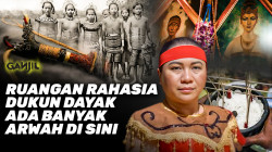 Grebek Ruangan Rahasia Dukun Dayak, Ada Banyak Arwah Disini