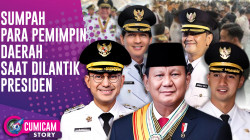 Presiden Prabowo Lantik Para Kepala Daerah Di Istana Kepresidenan Jakarta | CUMISTORY