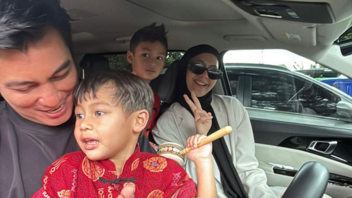 Nangis Kejer Saat Bertemu Paula Verhoeven, Kenzo: Nanti Papa Marahin Mama