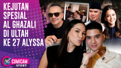 Kejutan Spesial Al Ghazali Di Perayaan Ultah Ke 27 Alyssa Daguise Bareng Calon Mertua | CUMISTORY