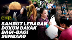 Tak Hanya Soal Gaib, Seperti Ini Cara Dukun Dayak Bagi Bagi Thr & Sembako
