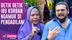 Ibu Korban Ngamuk di Pengadilan Saat Sepupu Tsania Marwah Cuma Divonis 4 Tahun | CUMISTORY