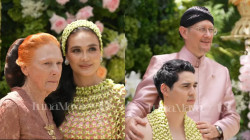 Pesan haru Luna Maya untuk Sang Ibunda Saat Prosesi Siraman