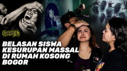 Belasan Siswa SMK Kesurupan Di Rumah Kosong Bogor, Saat Di TKP Tertangkap Penampakan mahluk Ini