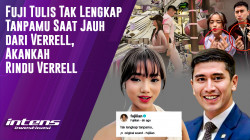 Fuji Tulis Tak Lengkap Tanpamu Saat Jauh dari Verrell | Intens Investigasi | Eps 5200