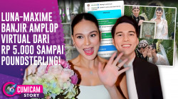 Heboh! Kondangan Online Nikahan Luna Maya & Maxime Banjir Amplop Virtual | CUMISTORY