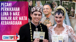 5 MOMEN HARU! Tangis Luna Maya Pecah Usai Maxime Bouttier Lancar Ucap Ijab Qabul | CUMI TOP V