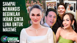Momen Emosional! Maxime Terharu Luna Maya Menangis Ucapkan Janji Cinta Pernikahan | INDEPTH