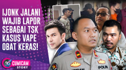 Kondisi Ijonk Saat Jalani Wajib Lapor Sebagai TSK Kasus Vape Obat Keras | CUMISTORY