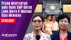 Pesan Spesial Dari Guru SMP Untuk Luna Maya & Maxime Usai Nikah | Intens Investigasi | Eps 5213