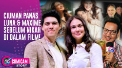 Luna Maya & Maxime Ungkap Sensasi Ciuman Saat Adu Akting Sebelum Resmi Menikah | CUMISTORY