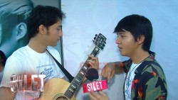 Pesona Arbani dan Megantara Saat Jumpa Fans (3/3)