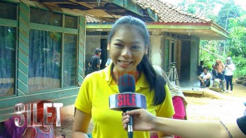 Kegiatan Sosial Alya Nurshabrina di Kampung Sentak Dulang