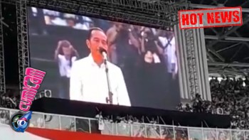 Hot News! Detik-detik Jokowi Memasuki Area Stadion GBK