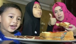 Ditengah Proses Perceraiannya dengan Kiwil, Meggy Wulandari Bahagia saat dibuatkan Roti Bakar oleh Buah Hati