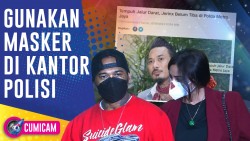 Gunakan Masker, Jerinx Ditemani Nora Alexandra Penuhi Panggilan Polda Metro Jaya - Cumicam